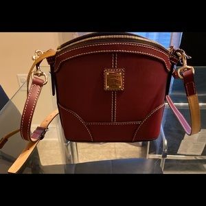 Dooney and Bourke Saffiano Doomed Crossbody Bag